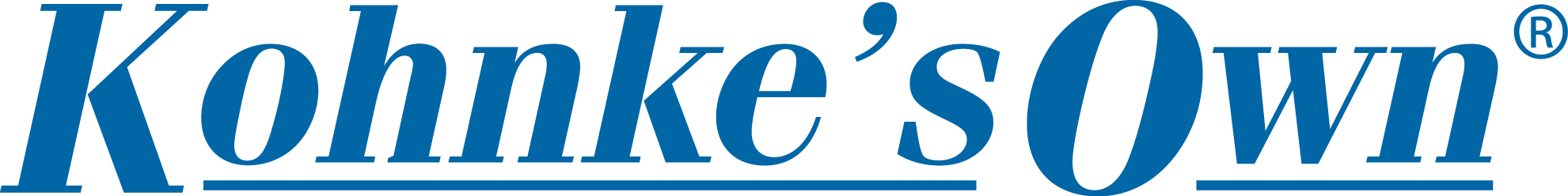 Kohnke logo single blue png